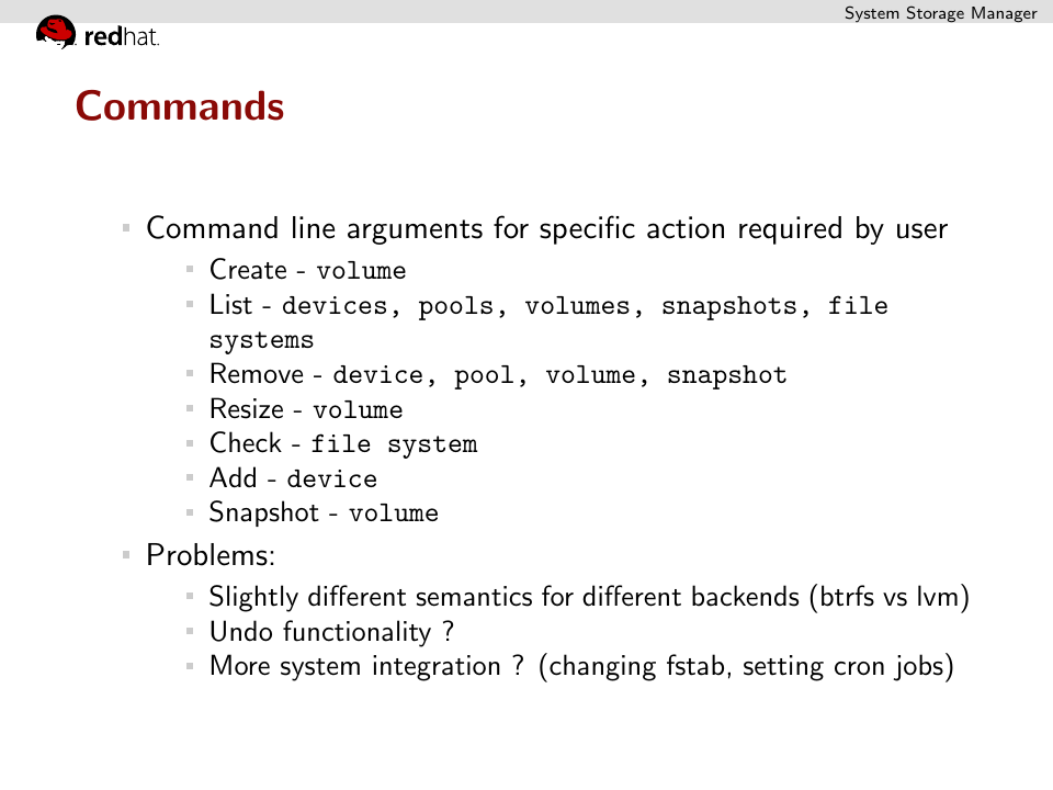 Slide 4 of System Storage Manager